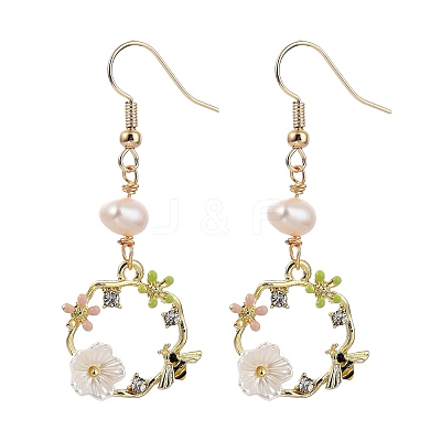 Dangle Earrings X-EJEW-JE04286-1
