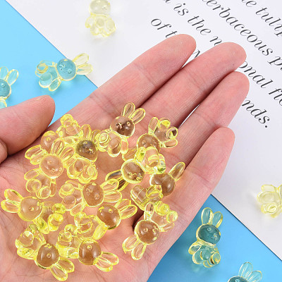 Transparent Acrylic Beads MACR-S373-81-B06-1