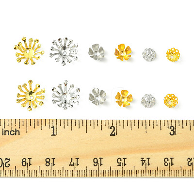 140Pcs Iron Bead Caps IFIN-FS0001-42-1