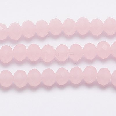 Imitation Jade Glass Bead Strands GLAA-F001-3x2mm-27-1
