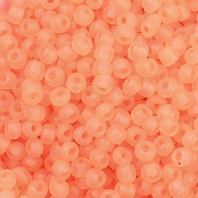 6/0 Luminous Glass Seed Beads SEED-NH0001-01D-1