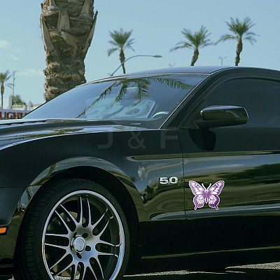 Reflective Vinyl Car Stickers STIC-WH0022-024-1