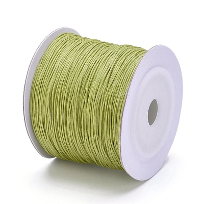 Nylon Braided Cord for Woven Jewelry Making Macrame Craft NWIR-D055-0.6mm-17-1
