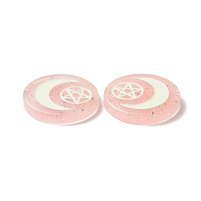 Resin Cabochons RESI-G055-02F-1