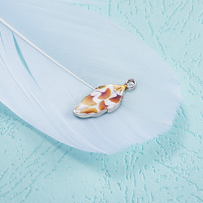 Alloy Enamel Pendants LS-PALLOY-TAC0009-25P-E-1