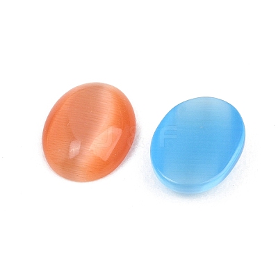 Cat Eye Cabochons X-CE-J005-8x10mm-M-1