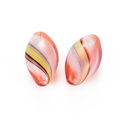 Transparent Handmade Blown Glass Globe Beads GLAA-T012-11-1