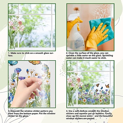 PVC Window Static Stickers AJEW-WH0385-0100-1