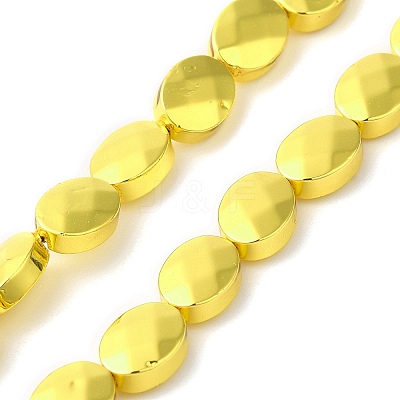 Electroplate Non-magnetic Synthetic Hematite Beads Strands G-E597-09-1