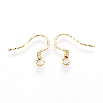 316 Surgical Stainless Steel French Earring Hooks STAS-P221-02G-1