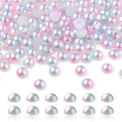 Imitation Pearl Acrylic Cabochons OACR-YW0001-37B-1