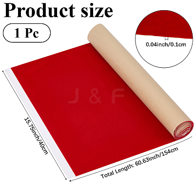 1Pc Flocking Cloth Self-adhesive Fabric DIY-CY0001-88B-1