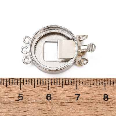 Brass Box Clasps Findings KK-H002-65P-1