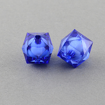Transparent Acrylic Beads TACR-S112-8mm-12-1