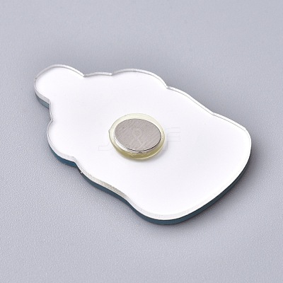 Fridge Magnets Acrylic Decorations AJEW-F042-03B-1