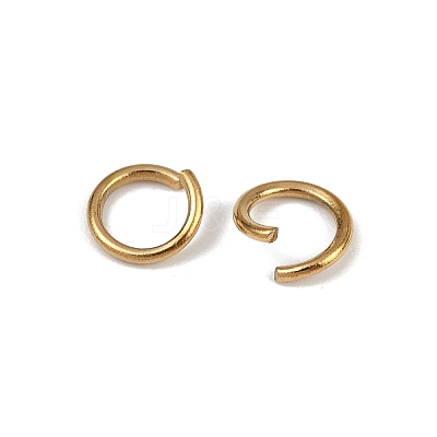 304 Stainless Steel Open Jump Rings STAS-Z137-01G-06-1