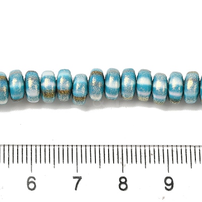 Handmade Polymer Clay Beads Strands CLAY-H006-03K-1