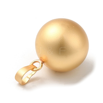 Rack Plating Brass Bell Pendants KK-I682-01A-MG-1