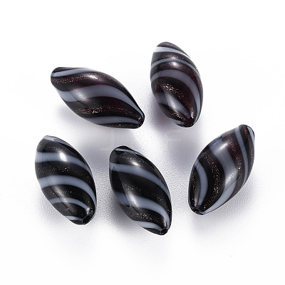Handmade Blown Glass Globe Beads X-GLAA-T012-14-1