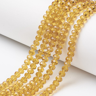 Glass Beads Strands EGLA-A034-T8mm-D04-1