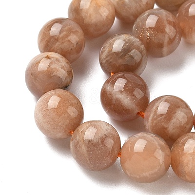 Round Natural Multi-Moonstone Beads Strands LS-G-I176-09-10mm-02-1
