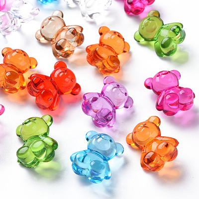 Transparent Acrylic Beads MACR-S373-54B-1