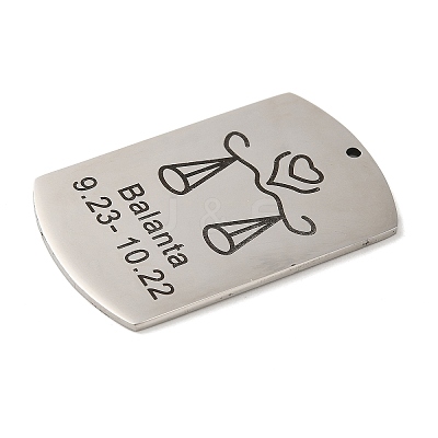 Non-Tarnish 304 Stainless Steel Pendants STAS-C098-01I-P-1