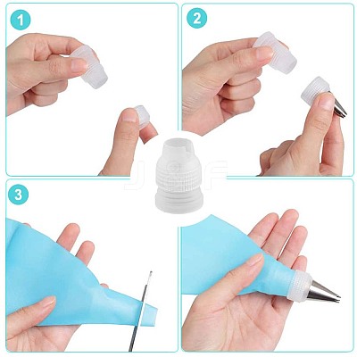 Plastic Icing Piping Bag Nozzle Converter KY-SP0001-42A-1