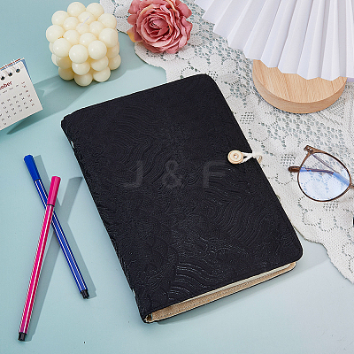 1Pc Cotton and Linen Binder Book Cover AJEW-FH0006-82A-1