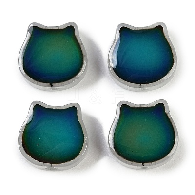 Two Tone Glass Mood Beads GLAA-Z007-12C-1