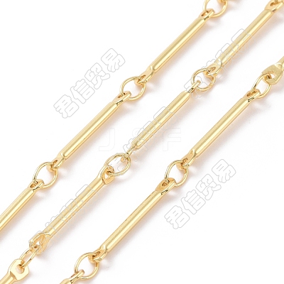 Brass Bar Link Chains CHC-SZ0001-55-1