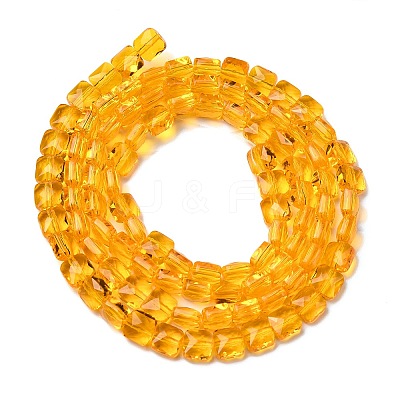 Transparent Glass Beads Strands GLAA-L050-A09-1