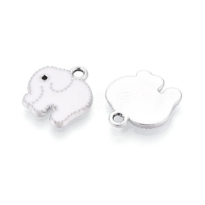 Alloy Enamel Charms PALLOY-T092-31P-1
