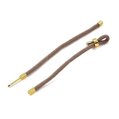 Braided Nylon Cord Bracelet Making MAK-A017-D03-05G-1