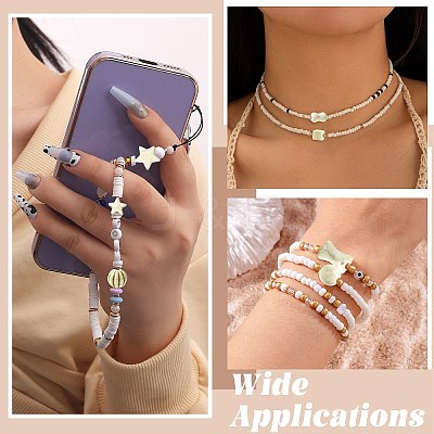 Acrylic Imitation Bone Beads OACR-CJC0022-004-1