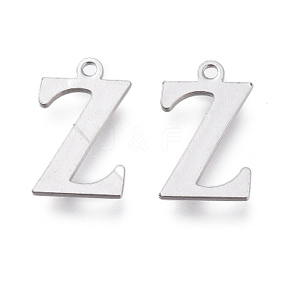 Tarnish Resistant 304 Stainless Steel Charms STAS-H112-Z-P-1