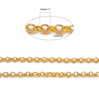 Iron Rolo Chains CH-S068-G-LF-1