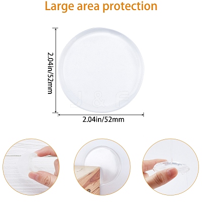 Door Knob Wall Shield AJEW-WH0114-77B-1