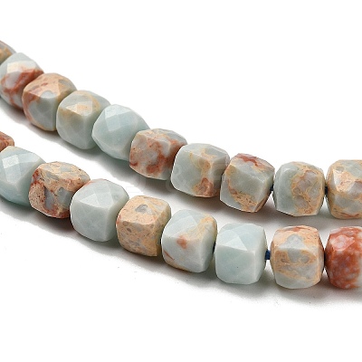 Synthetic Shoushan Stone Beads Strands G-H078-C13-01-1
