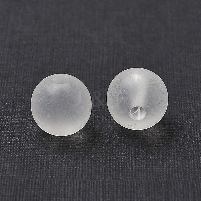 Transparent Acrylic Ball Beads FACR-R021-10mm-16-1