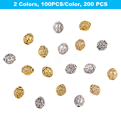 Tibetan Style Alloy Beads PALLOY-PH0001-13-1