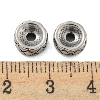 Column 304 Stainless Steel Beads STAS-E214-09AS-01-1