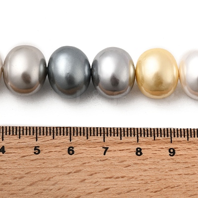 Shell Pearl Beads Strands BSHE-F013-01J-1