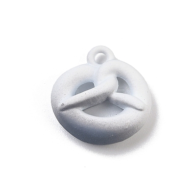 Spray Painted Alloy Pendants PALLOY-S038-06B-1
