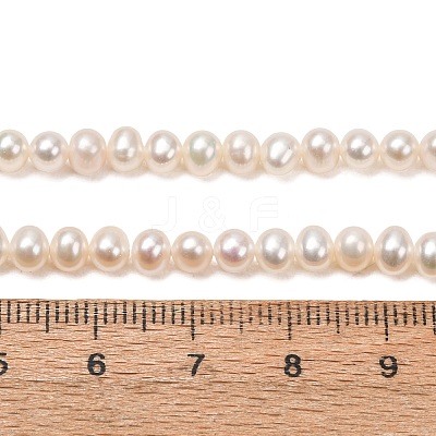 Natural Cultured Freshwater Pearl Beads Strands PA-CBABE82-05-1