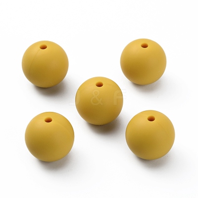 Silicone Beads SIL-WH0012-001M-1
