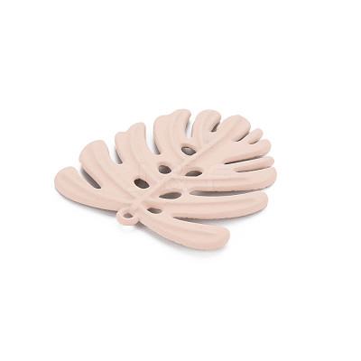 Spray Painted Alloy Pendants PALLOY-T077-117G-RS-1