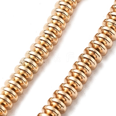 Electroplated Synthetic Non-magnetic Hematite Beads Strands G-M095-C01-04KCG-1