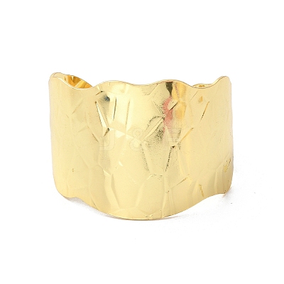 Rack Plating Brass Cuff Bangles BJEW-A137-05G-1