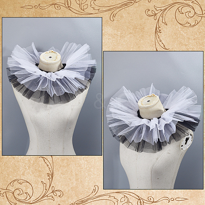 Polyester Mesh Collar AJEW-WH0556-97A-1